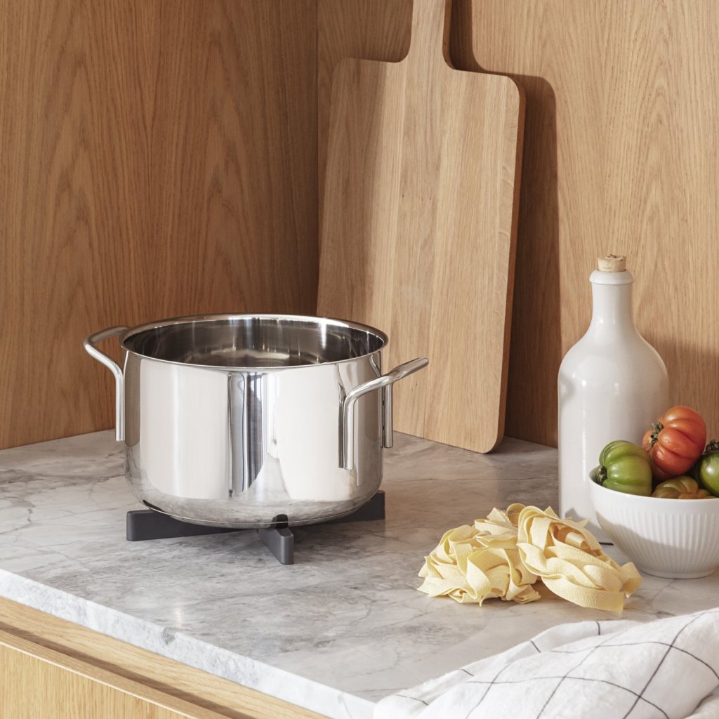 Eva Solo Underläggsplatta FLEX 21 cm, svart, silikon