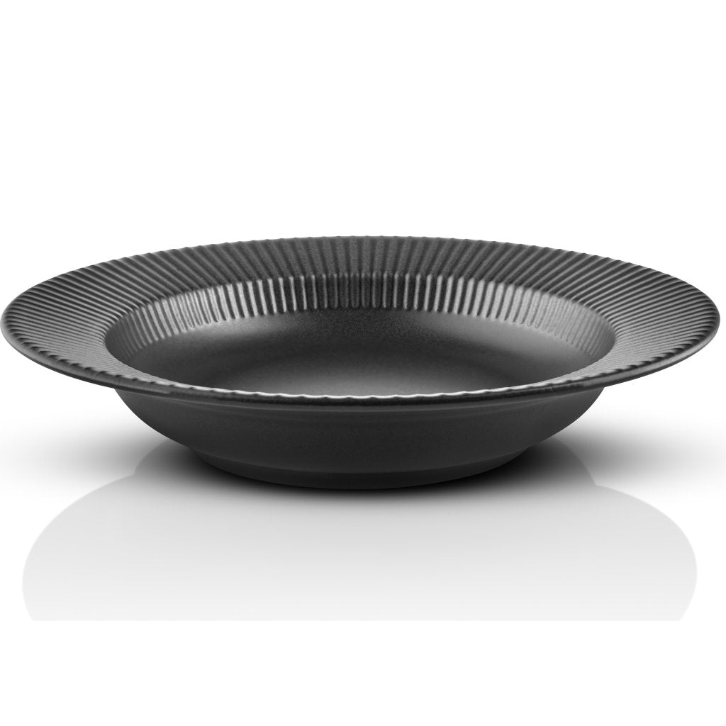 Eva Solo Djup tallrik LEGIO NOVA 22 cm, svart, stengods