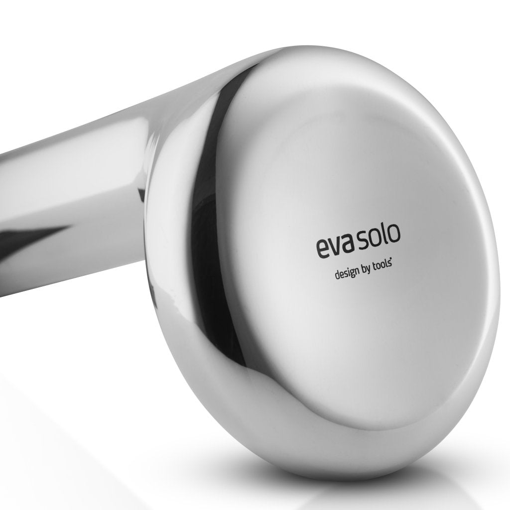 Eva Solo Hållare för middagsljus MELLOW 12 cm, silver, rostfritt stål