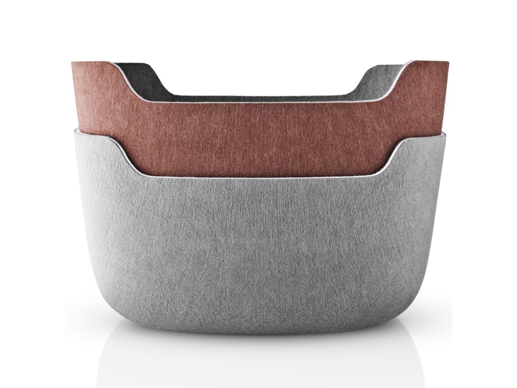 Eva Solo Förvaringskorg TIDY 40 x 22 cm, rödbrun, plast