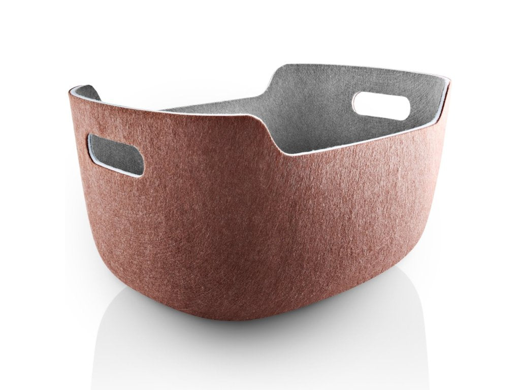 Eva Solo Förvaringskorg TIDY 40 x 22 cm, rödbrun, plast