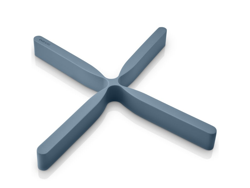 Eva Solo Underläggsplatta FLEX 21 cm, dammig blå, silikon