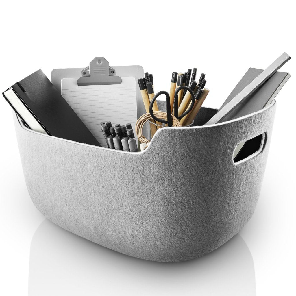 Eva Solo Förvaringskorg TIDY 40 x 22 cm, grå, plast