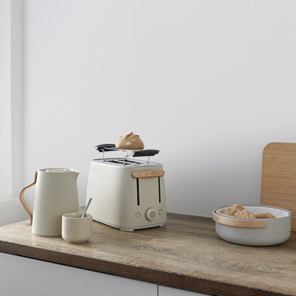 Stelton Bullvärmare EMMA 29 cm, svart, rostfritt stål