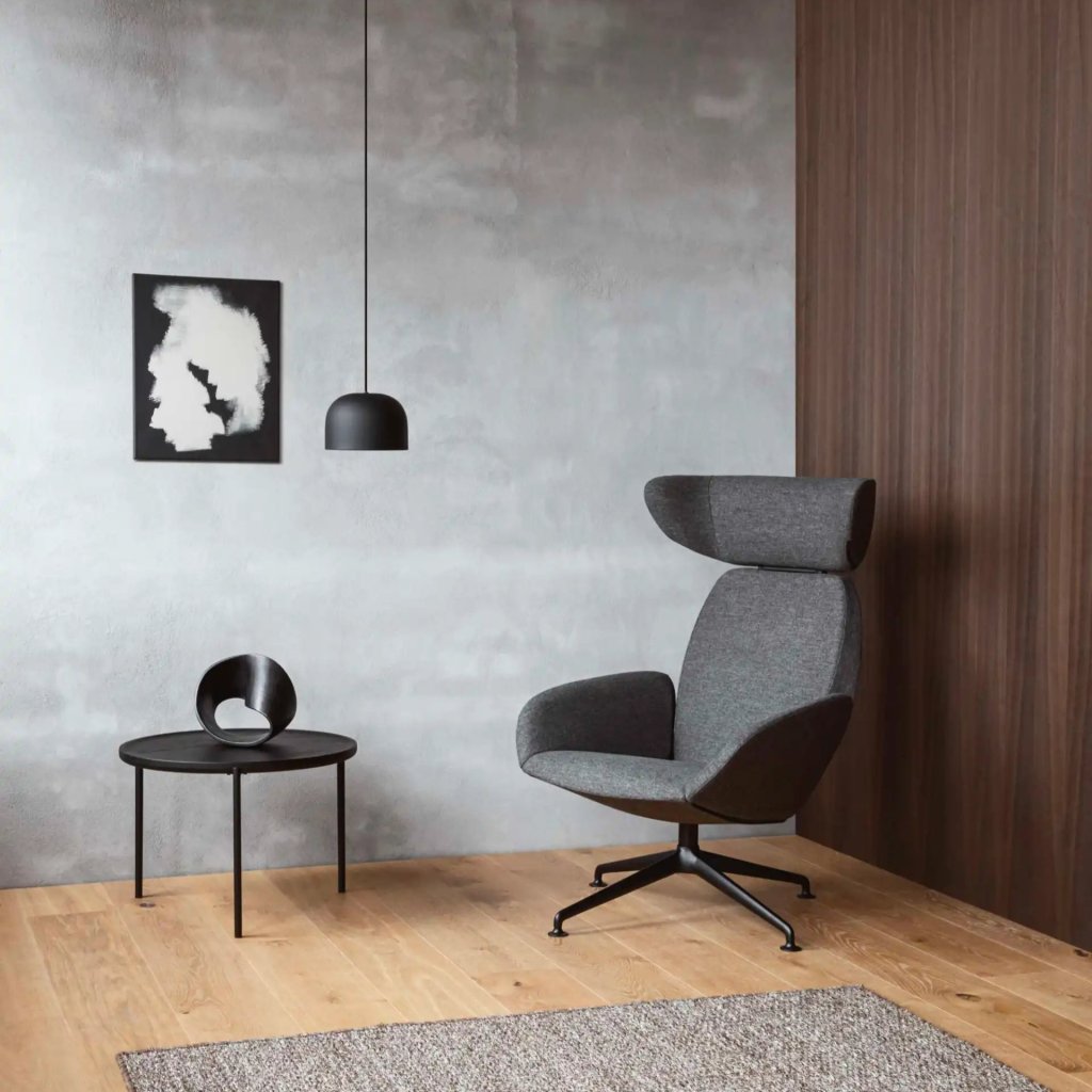 Eva Solo Hängande lampa KAJ 22 cm, svart, stål