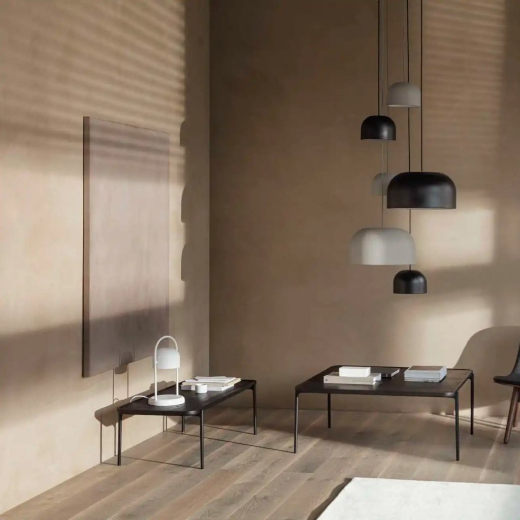 Eva Solo Bordslampa KAJ 40 cm, vit, stål