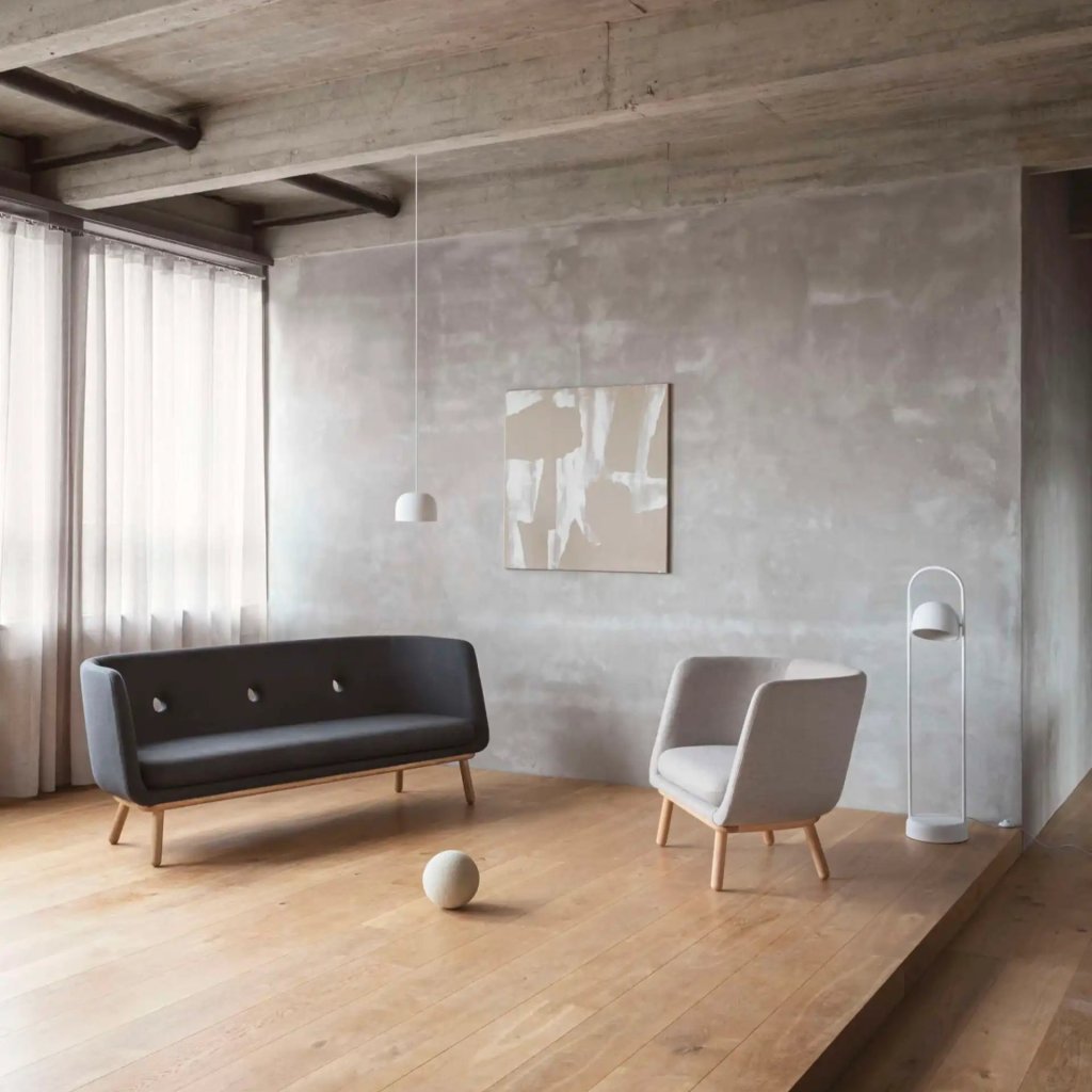 Eva Solo Hängande lampa KAJ 22 cm, grön, stål