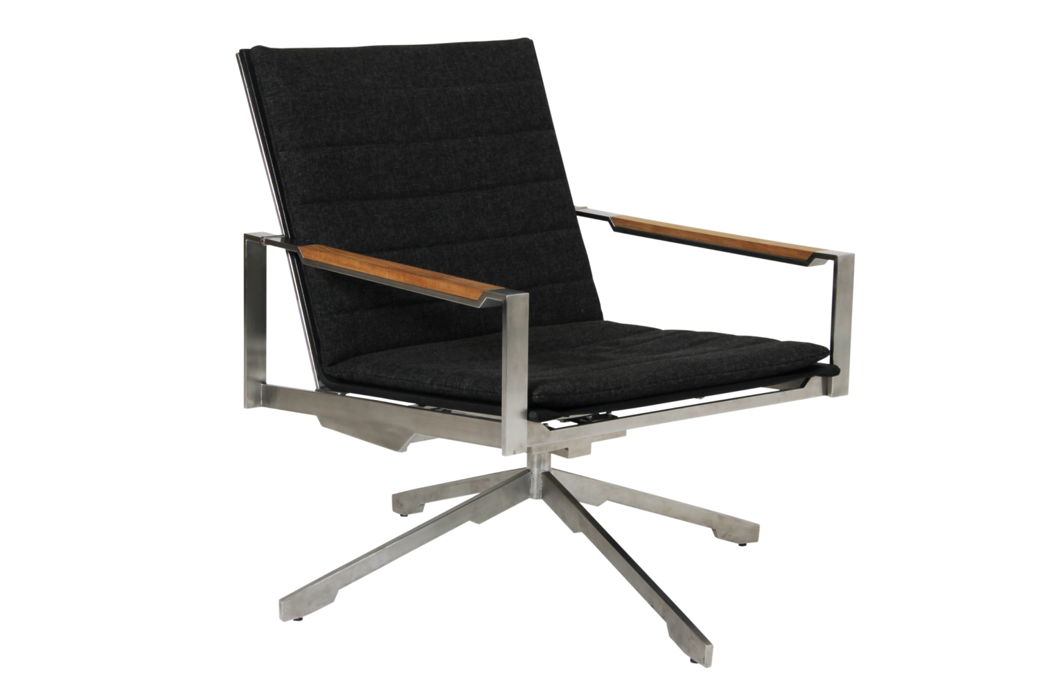 Brafab Gotland gungstol Grå/svart