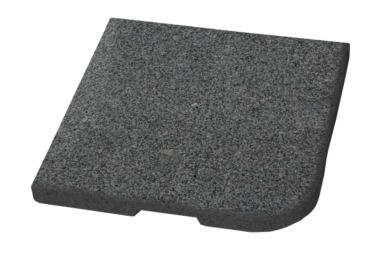 Brafab Abetone parasollfotsvikt Mörkgranit 25 kg