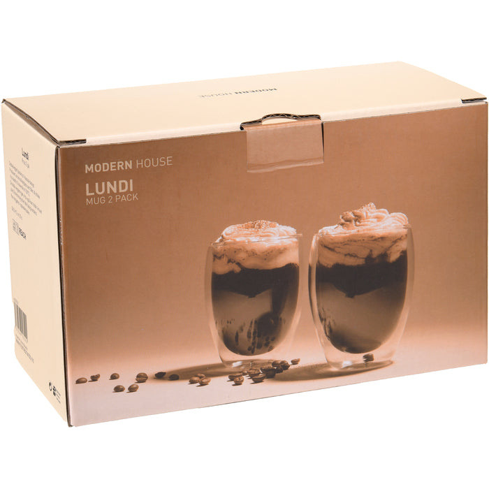 Modern House Lundi Muggar 2-pack 35 cl