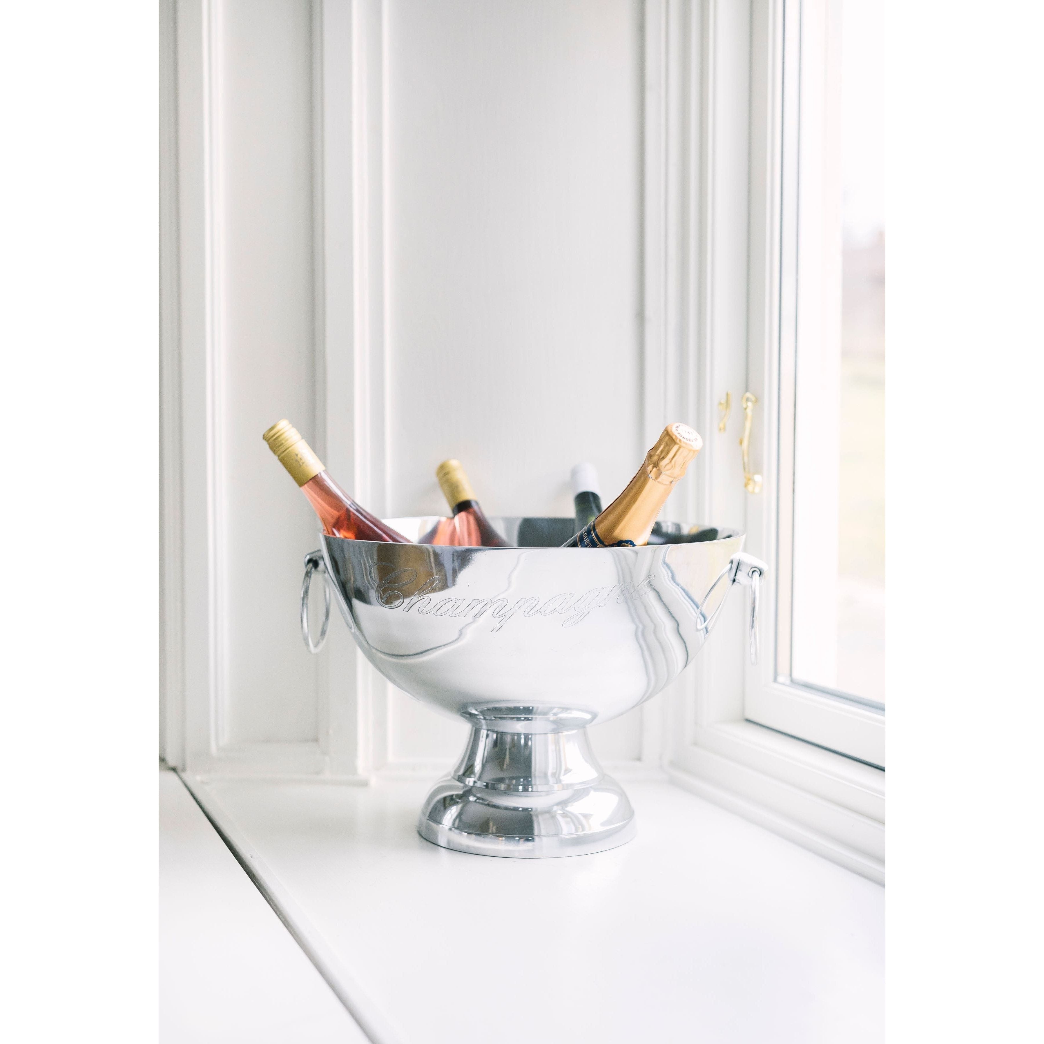 Dorre Coolie Champagnekylare Rostfritt Blank 35x22,5 cm