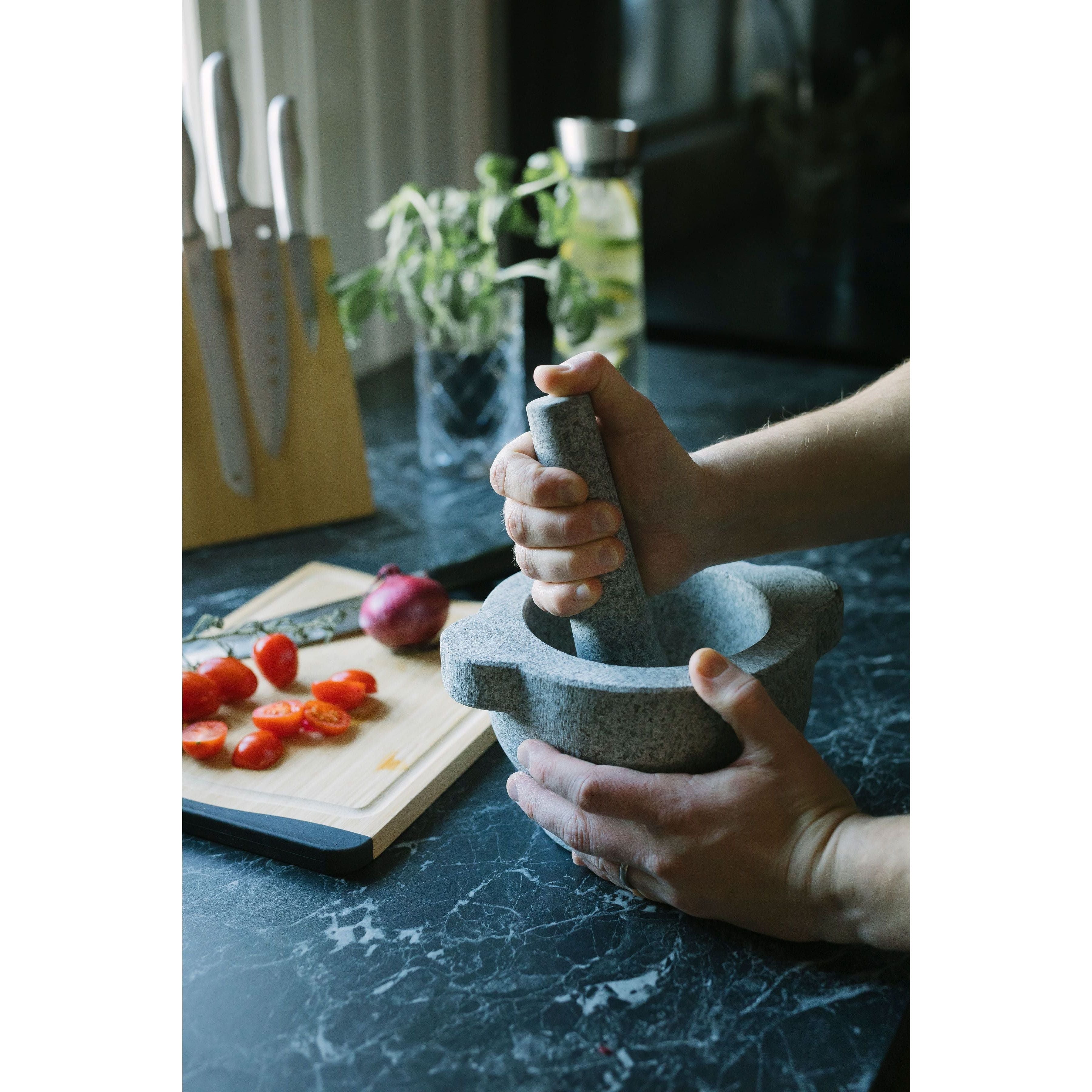 Dorre Birkedal Mortel 22 cm Granit