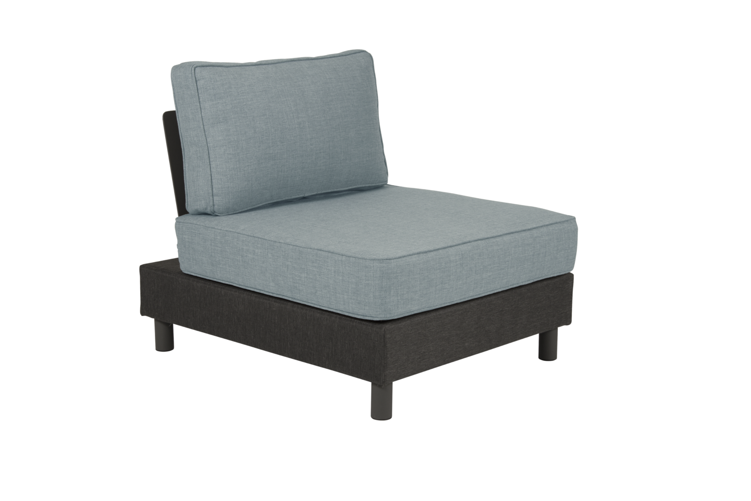 Brafab Battleford mittdel Grå/blå