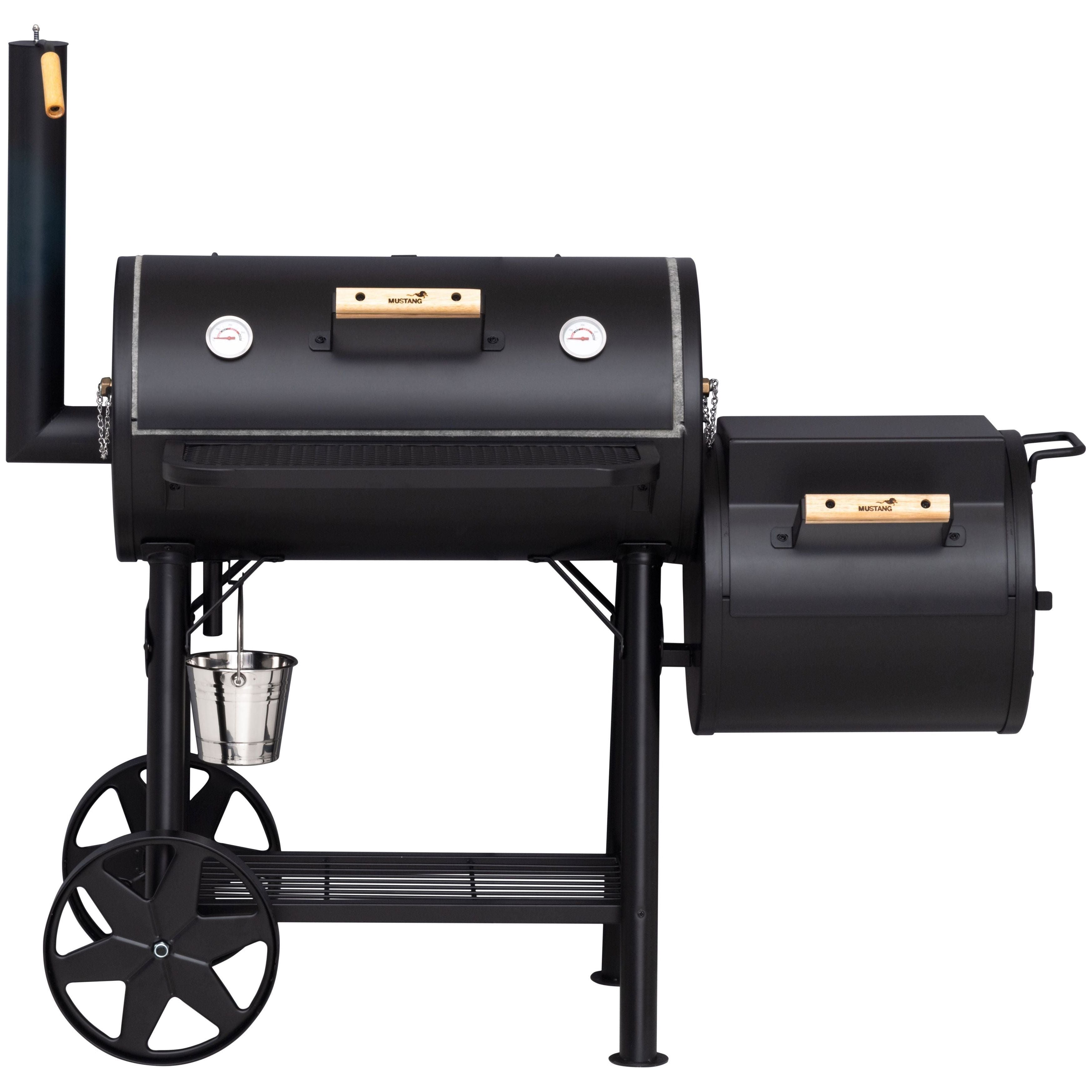 Mustang Kolgrill med int. Rök Georgia L