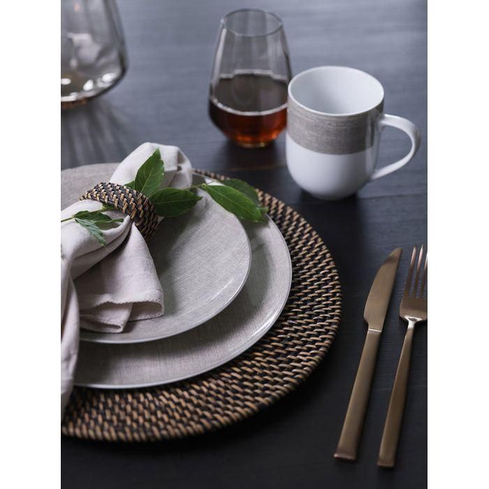Magnor Linen Tallrik 27 cm Beige