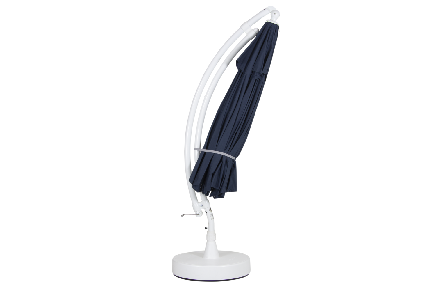 Brafab Easy Sun frihängande parasoll Vit/blå 3,75 M