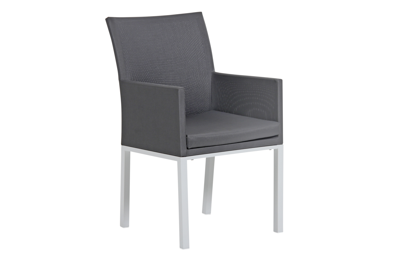 Brafab Milden karmstol Vit/grå