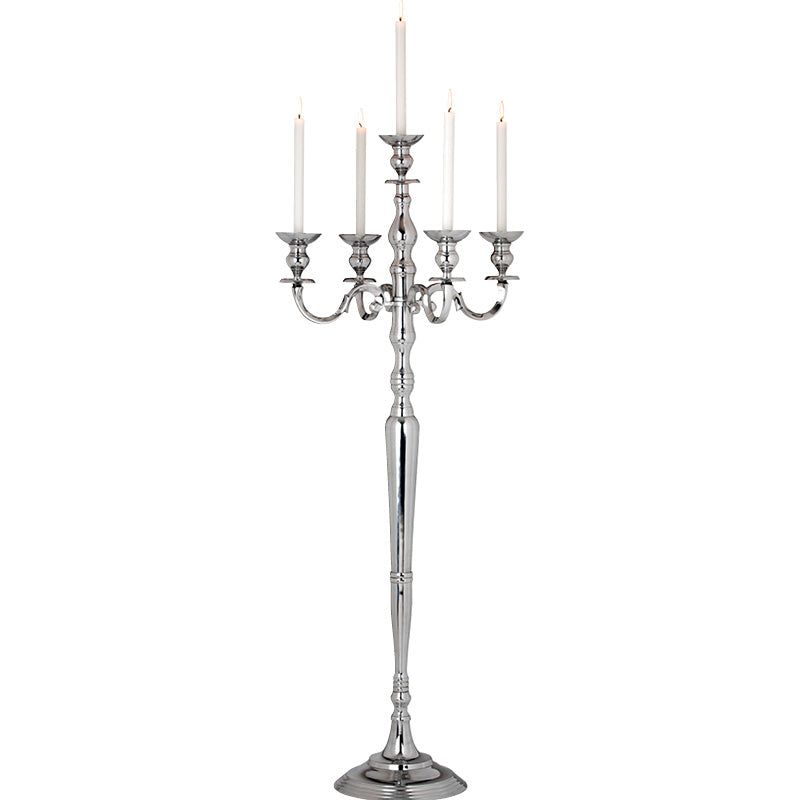 Dorre Alster Kandelaber aluminium 5 armad höjd 150 cm