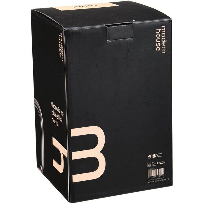 Modern House Lundi Presskanna med Handtag 21 cm Rostfri/Klar