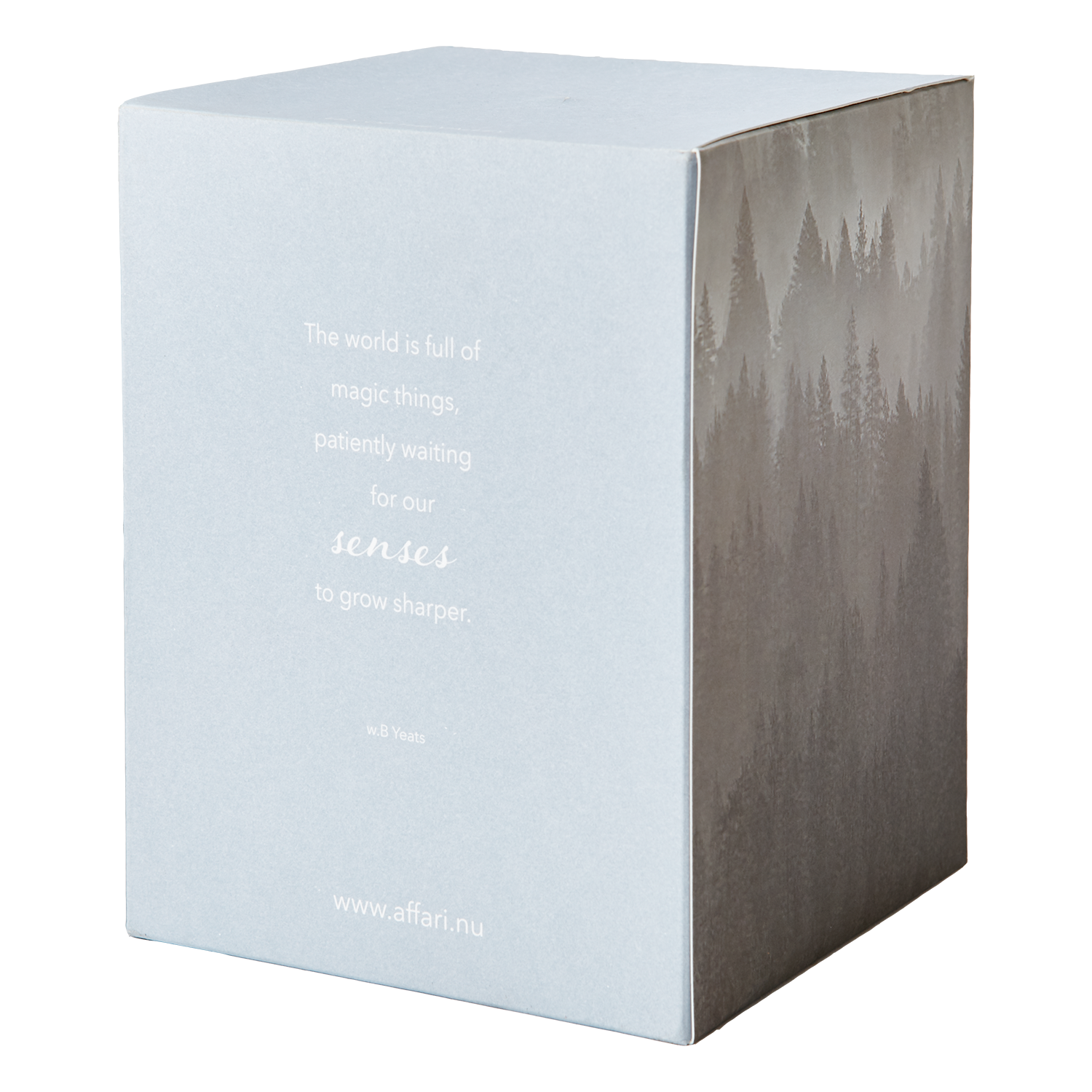 Affari of Sweden SENSE Doftljus med kupa Lily of the valley, Vit