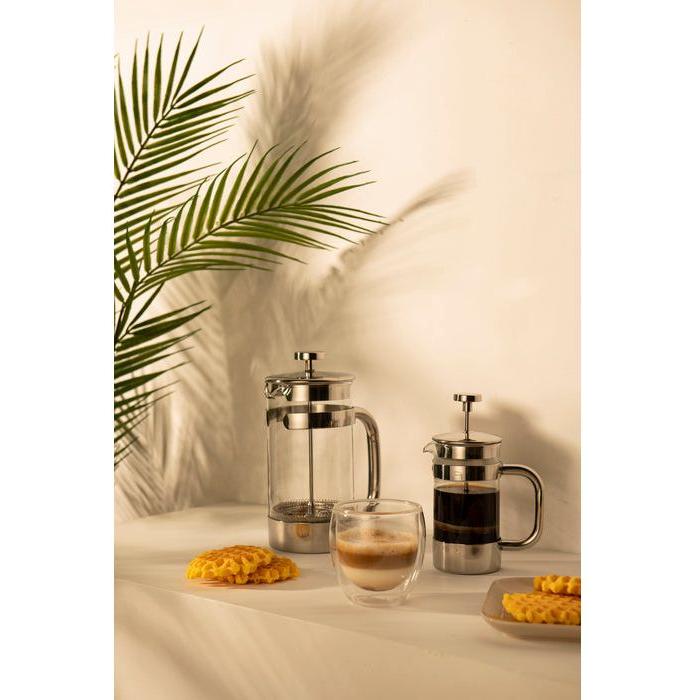 Modern House Lundi Presskanna med Handtag 21 cm Rostfri/Klar