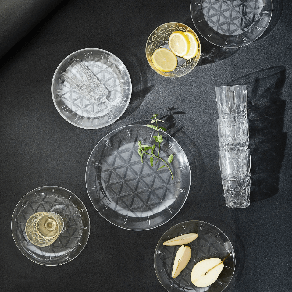 Sagaform Picknick Tallrik 20 cm 4-pack