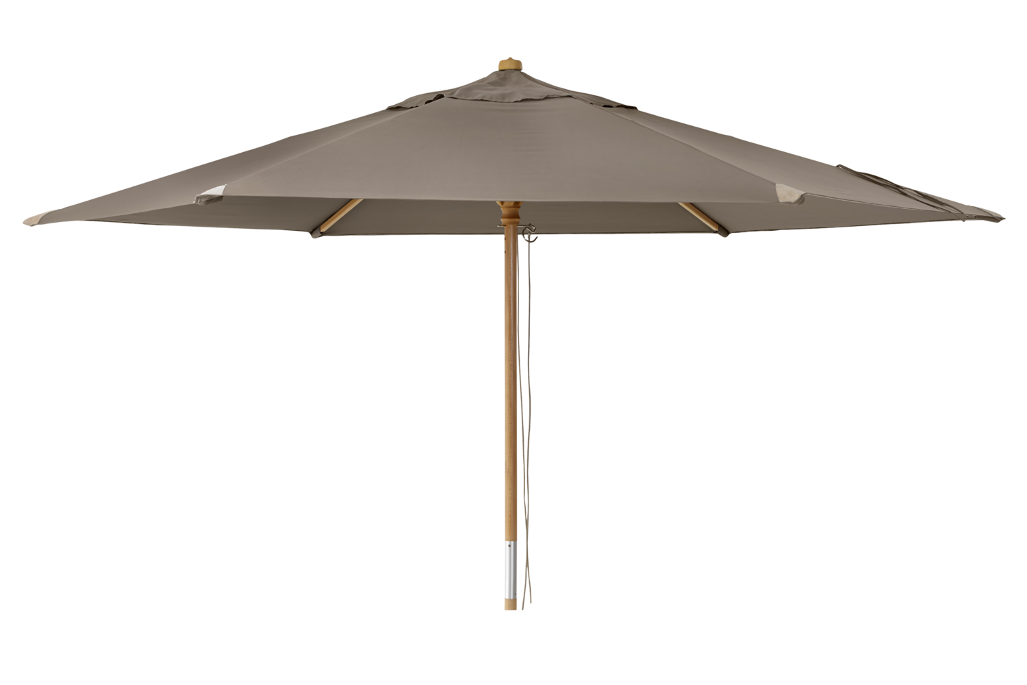 Brafab Reggio parasoll Natur/taupe 3 M