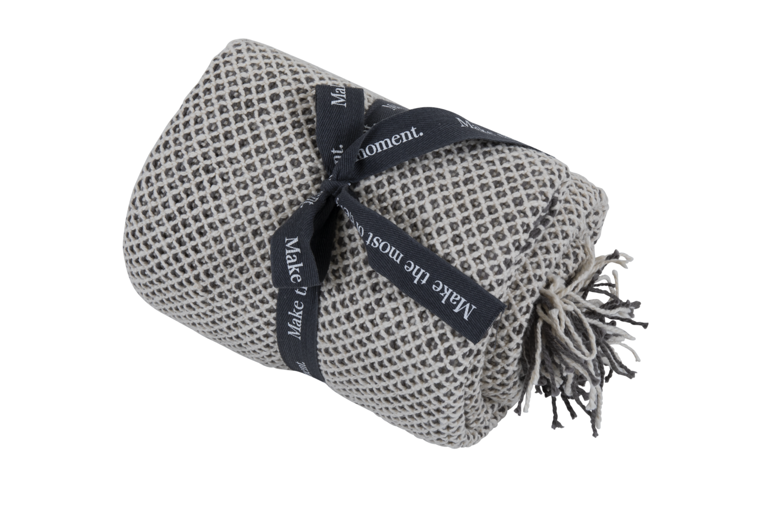 Brafab Fortore pläd Grå 130x170 cm