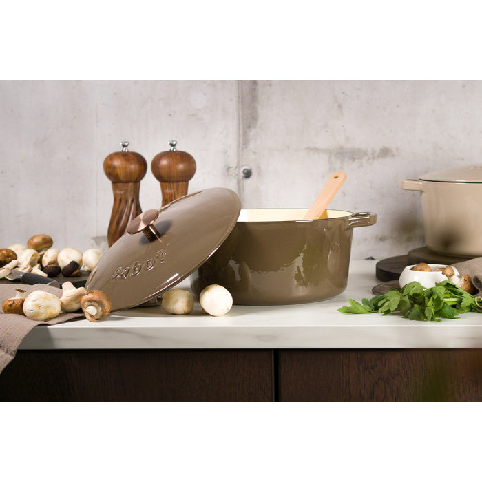 Sabor Gjutjärnsgryta 24 cm 4,4 L mahogny