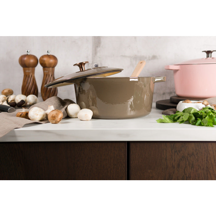 Sabor Gjutjärnsgryta 24 cm 4,4 L mahogny