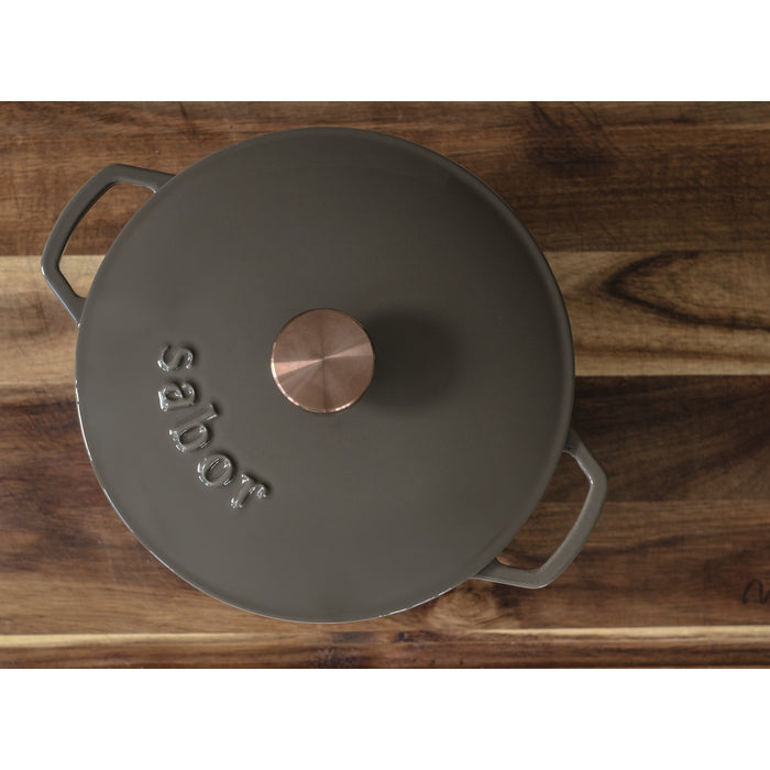 Sabor Gjutjärnsgryta 24 cm 4,4 L mahogny