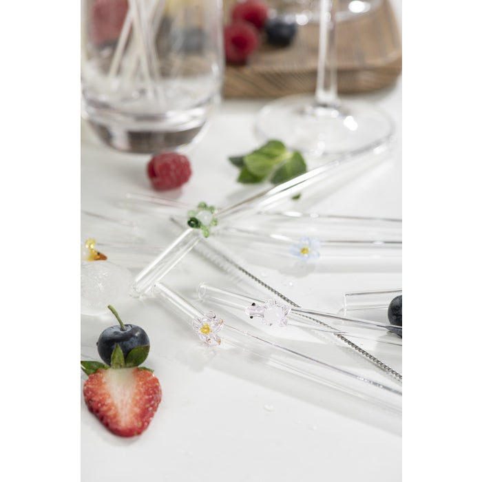 Modern House Fun Sugrör 4-pack