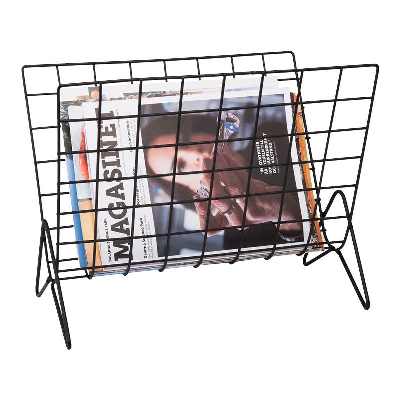 Dorre Aneby Tidningsställ svart smidestråd 38*25*30 cm
