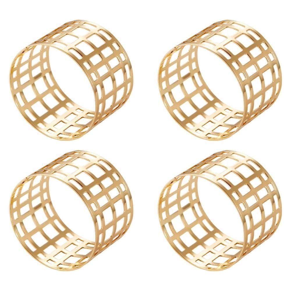 Dorre Servina Servettringar 4,5 cm 4-pack Mässing