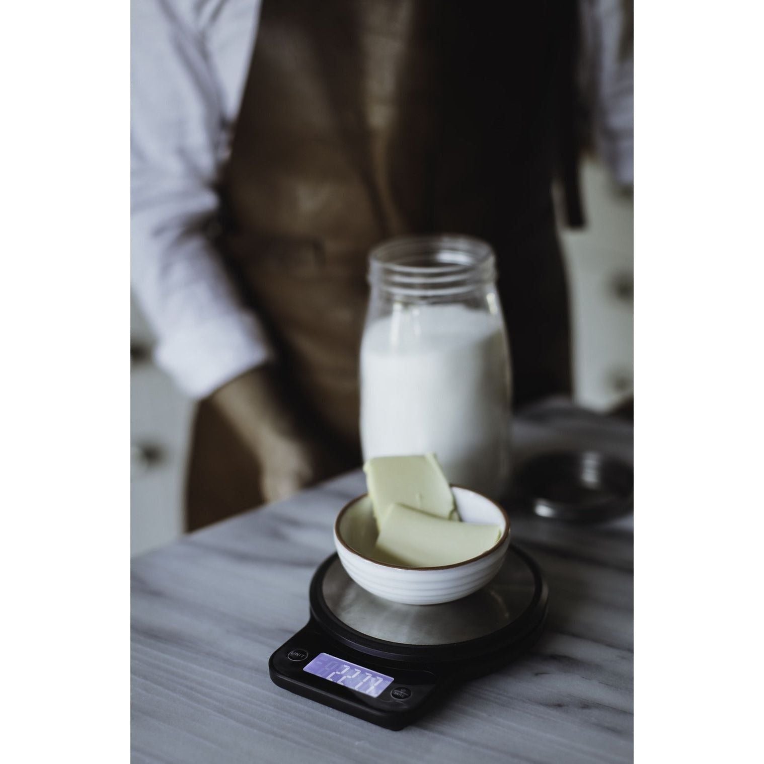 Dorre Kodi Köksvåg Rostfritt Stål Svart