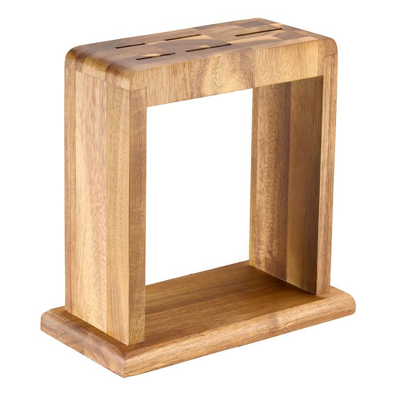 Dorre Kaira Knivställ för 5 knivar akacia trä 23 *12*23,4 cm