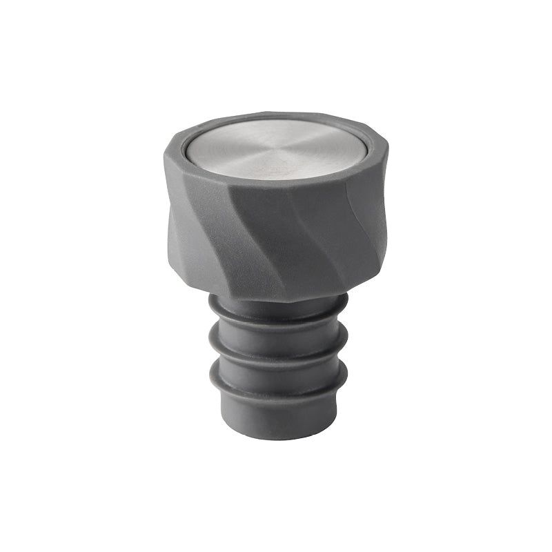 Dorre Vivi Vinförslutare 2 pack svart,vinröd silikon rostfritt stål 3,2*4,5cm