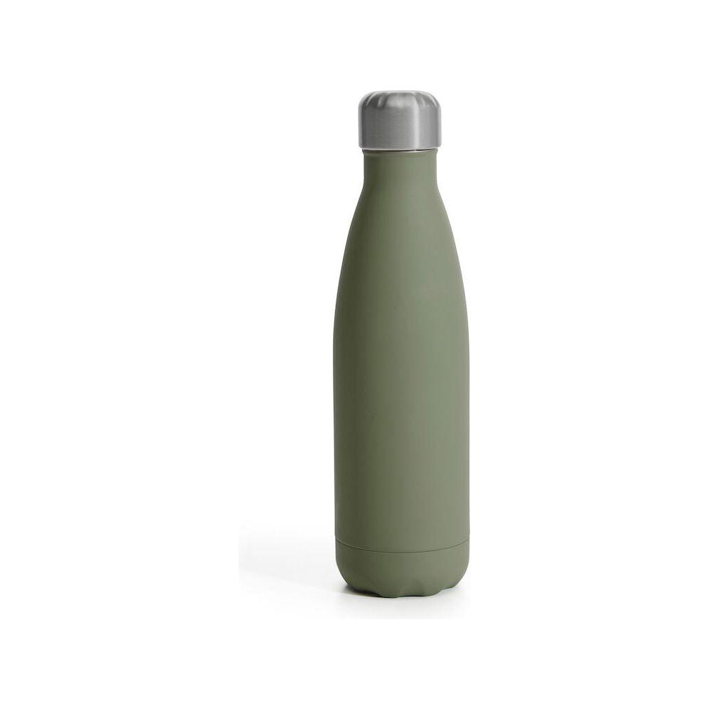 Sagaform Nils Stålflaska Gummifinish 50 cl Grön
