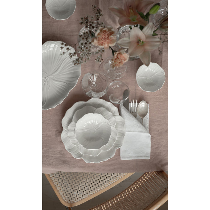 Stiernholm Flora tallrik 25 cm vit