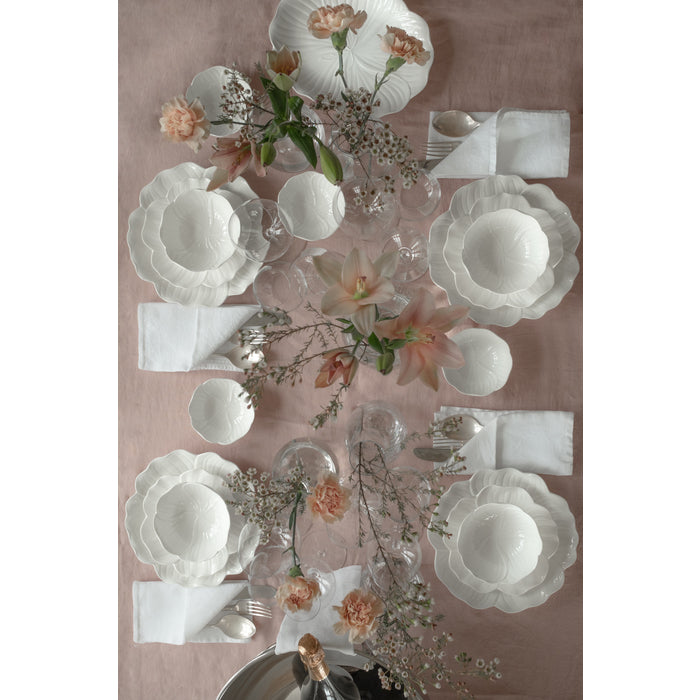 Stiernholm Flora tallrik 25 cm vit