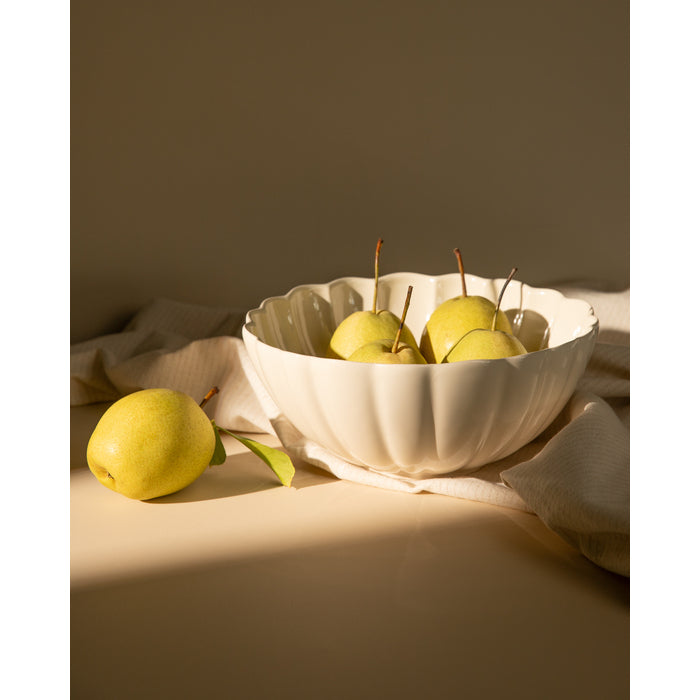 Stiernholm Lotus salladsskål 2,2 L creme