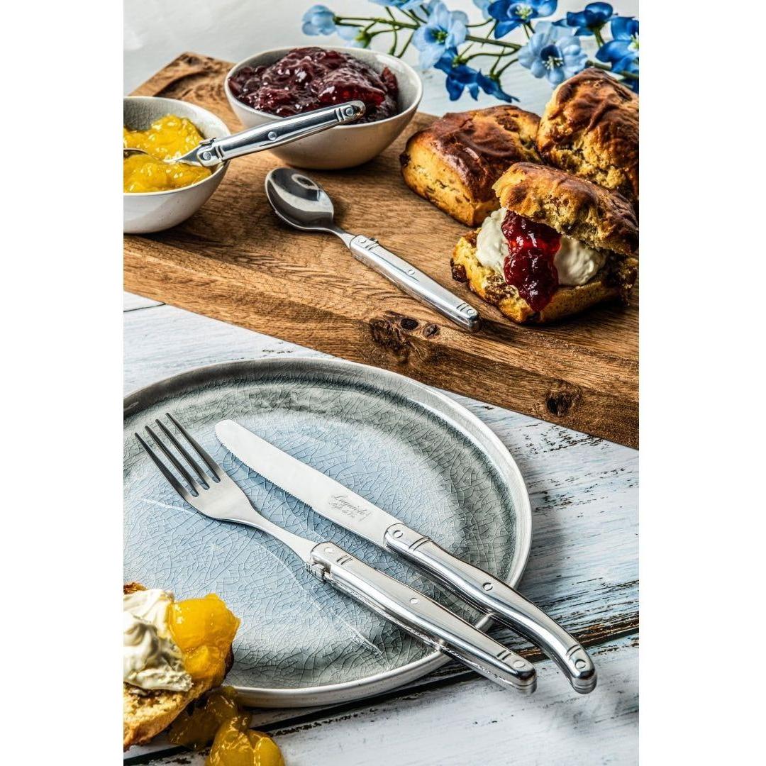Laguiole Bestickset Stainless Steel SET 24 Silver