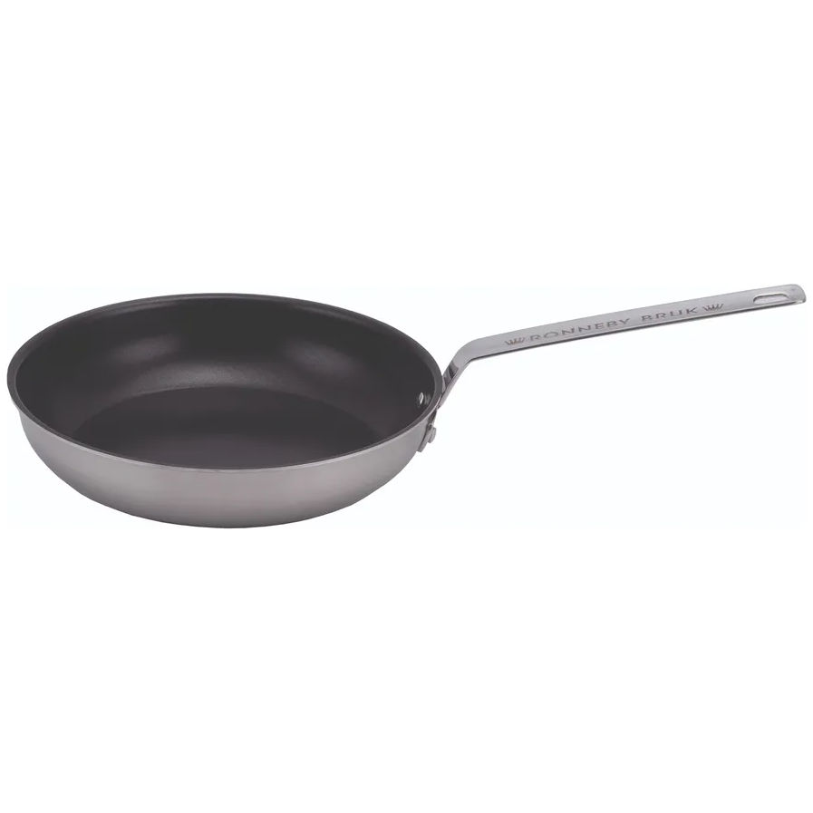 Ronneby Bruk Inox Stekpanna Rostfri Med Keramisk Nonstickyta Ø20 cm