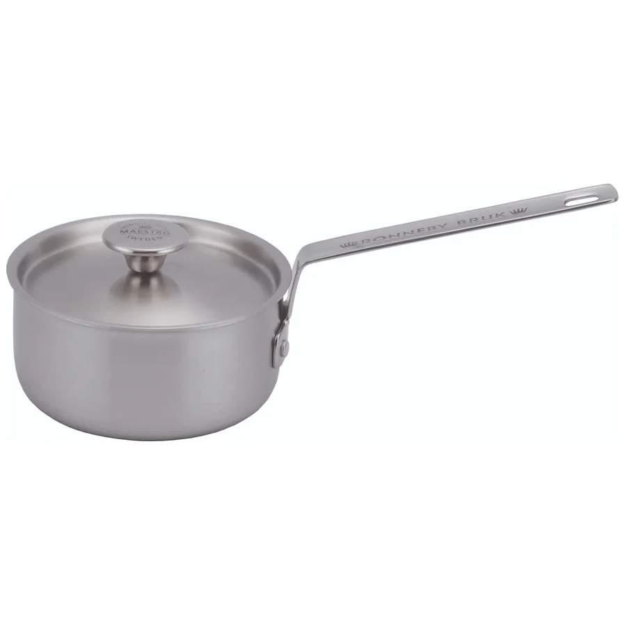 Ronneby Bruk Inox Kastrull Rostfri Med Lock 1,2 L