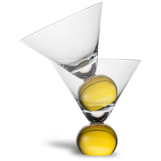 Byon Spice Glas 24 cl 2-pack Gul-Klar