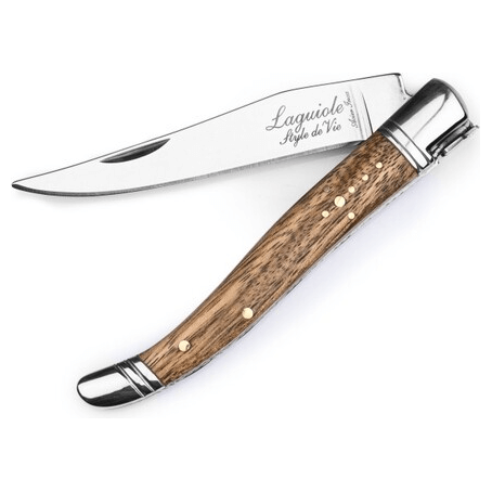 Laguiole Fickkniv Zebrawood 9,5 cm
