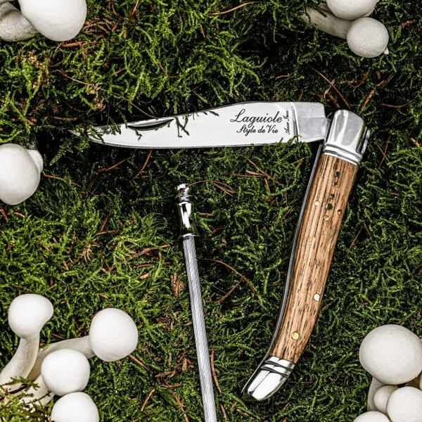 Laguiole Fickkniv Zebrawood 9,5 cm