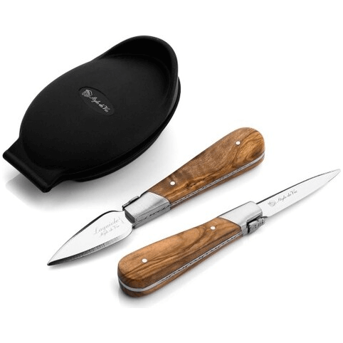 Laguiole Ostronknivar Olive 2-pack