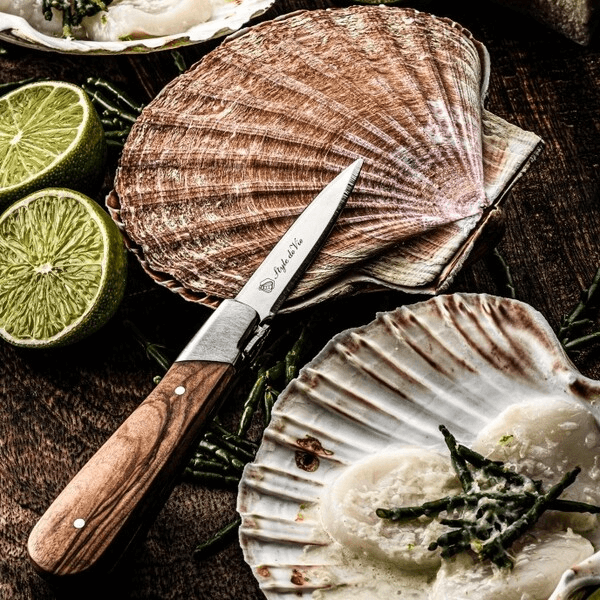 Laguiole Ostronknivar Olive 2-pack