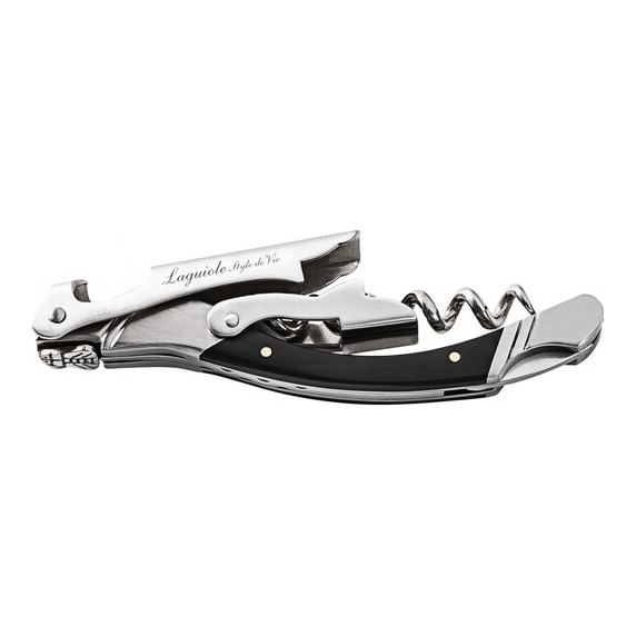 Laguiole Korkskruv Svart Ebenholts